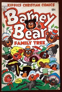 BARNEY BEAR Family Tree Kiddes Christian Comics 1988 Barbour Al Hartley ARCHIE - Picture 1 of 2