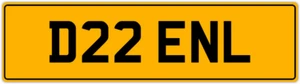 DARREN DARRENS DAZ DAS GEPFLEGTE ALTE VORWAHL PRIVATES KENNZEICHEN D22 ENL - Bild 1 von 4