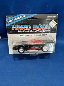 COCHE CONVERTIBLE VINTAGE TOOTSIETOY HARDBODY FUNDIDO A PRESIÓN 86 CORVETTE ROADSTER nos - Imagen 1 de 7