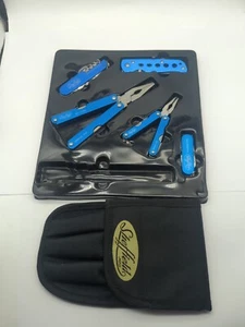 Sheffield Mfg 5 Piece Knife & Tool Kit -Blue stainless steel - Picture 1 of 7