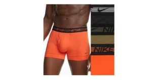 NEW MENS NIKE FLEX MICRO TRUNK UNDERWEAR DRI-FIT 3 PAIRS SIZE XL 40-42" - Picture 1 of 1
