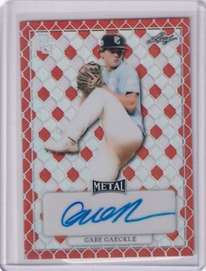 Gabe Gaeckle 2022 Leaf Perfect Game Plate & Proof Autos 1/1 - Picture 1 of 2