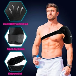 Shoulder Brace for Women | Torn Rotator Cuff  | Shoulder Pain Relief and Support - Picture 1 of 5