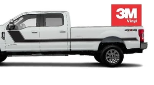 Angled Hockey 3M Vinyl Sticker Graphic Decal 2017 2024 Ford F250 Super Duty Crew - Picture 1 of 5