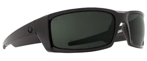 NEW Spy General ANSI RX Sunglasses-Black-HD Plus Gray Green Lens - Picture 1 of 1