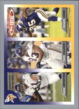 2005 Topps Total Silver Football Card #41 Kevin Williams/Kenechi Udeze/Johnstone