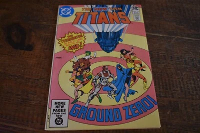 The New Teen Titans #10 (fn) , 1981, DC comic, 2nd Deathstroke, arte de George Perez - Imagem 1 de 4