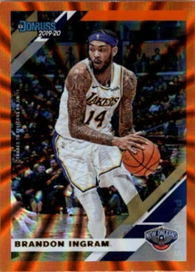 Donruss Holo Orange Laser #127 Brandon Ingram 2019-20 - casi nuevo-como nuevo - Imagen 1 de 2