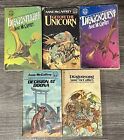 Lot Of 5 Anne Mccaffrey Sci-Fi Books Dragonriders Dragonquest Unicorn Dragonsong
