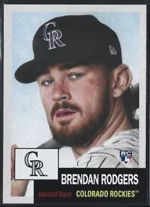 2019 TOPPS LIVING SET # 212 BRENDAN RODGERS Rookie Colorado Rockies 2,796 PR b - Picture 1 of 1