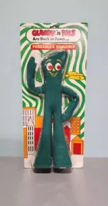 Gumby 'n Pals Plüschtier Stofftier 14 Zoll weiche Skulptur 1983 selten Kunst Clokey Sher Stuff - Bild 1 von 16