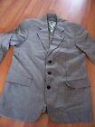 Black & White Lined Long Single Breasted Jacket From Berwin & Berwin, Size 40