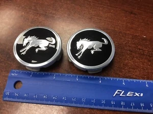 TWO 2021 2022 2023 2024 Center Caps Ford Bronco Sport Wheel Hubcap 6M21-1003-AA - Picture 1 of 7