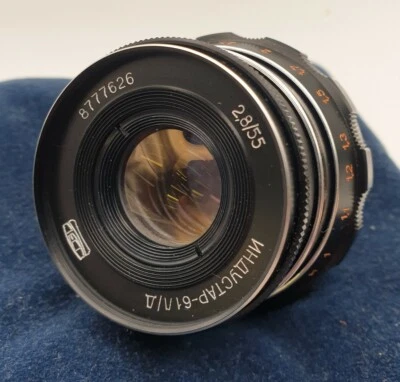 INDUSTAR-61 L/D  2.8/53mm Leica lens M39 Zorki FED  - Image 1 of 4