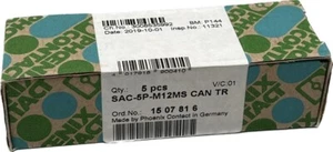 Phoenix Contact SAC-5P-M12MS CAN TR Abschlusswiderstand 1507816 (VE 5Stk.) - Bild 1 von 1