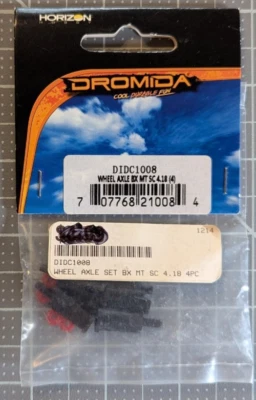 DIDC1008	Dromida MT SC 4.18 Wheel Axle Set (4) - Image 1 of 2
