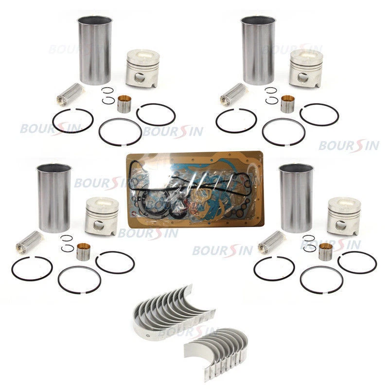 Mitsubishi 4D34T 3.9L Engine Rebuild Kit For Fuso Canter FE FG Trucks Excavator - Image 1 of 1
