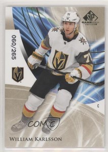 2020-21 Upper Deck SP Game Used Golden Burst /265 William Karlsson #98