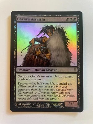 FOIL Garza's Assassin Coldsnap MTG NM/LP Magic the Gathering Card - Image 1 of 2