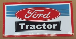 "BANDERA DE TRACTOR FORD - 24"" X 12"" - Imagen 1 de 1