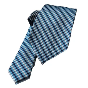 Ralph Lauren Krawatte Seide blau kariert - Bild 1 von 5