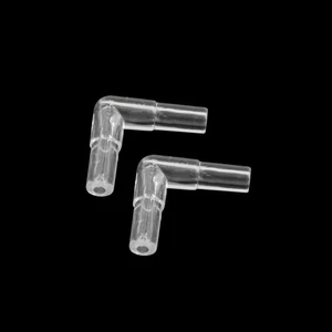 24pcs L Shape Airline Tubing Connector Aquarium Fish Tank Air Pump Accessories ~ - Picture 1 of 2