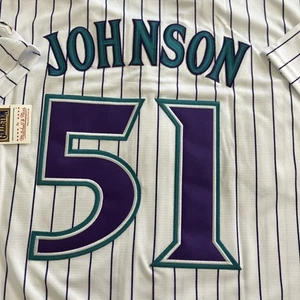 Randy Johnson Arizona Diamondbacks Baseball XL Men’s Jersey Mitchell & Ness - Picture 1 of 12