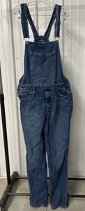 Forever 21 Herren Gr. XL Denim Latzhose Zip Fly 5 Pocket - Bild 1 von 9