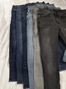 Men’s Lot of 6 Jeans - (3) Old Navy Slim & (3) Gap Skinny- (5) 30X30 & (1) 31X30 - Picture 1 of 11