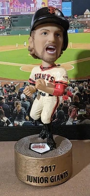 Hunter Pence Bobblehead 2017 Junior Giants San Francisco Damaged Box - Image 1 of 4