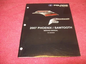OEM Polaris 9920849 2007 Phoenix Sawtooth 200 Service Manual, Nice! Free ship! - Picture 1 of 3