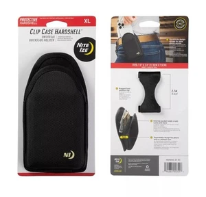 Nite Ize Clip Case Hardshell Universal QuickSlide Holster XL Belt Clip Phone - Picture 1 of 7