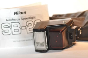 Nikon SB-22 SB 22 Speedlight A-TTL Flash for FILM Camera F5 N80 F100 FM2n FE2 FA - Picture 1 of 9