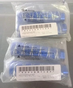 Universal Bicycle Rear Foot Pegs Footrests Blue Pack of 4 Not Sure Of Size - Picture 1 of 8