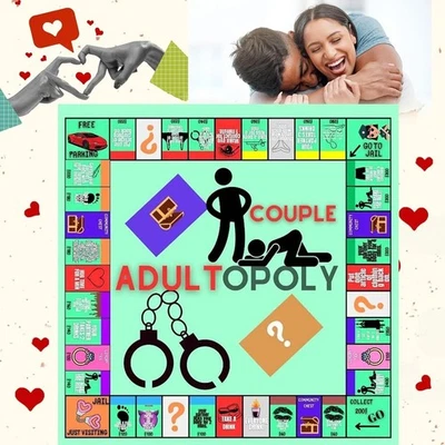 Adult Couple Board Games - Romantic Date Night Card Games - Image 1 of 4