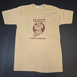 VTG ‘81 Reynolds Uncle Sam Quality I Make The Difference Single Stitch L Shirt - Picture 1 of 6