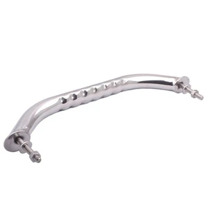 Stainless Steel 12" Marine Grab Handle Handrail Knurling for Bath/Door/Truck RV - Foto 1 di 5