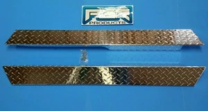 Diamond Plate Full Side Rocker Panels for Club Car Precedent Golf Carts Custom - Picture 1 of 12