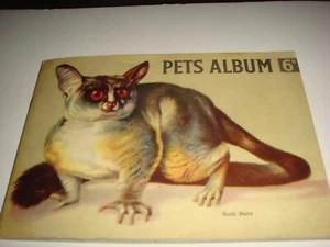 PETS, HORNIMANS TEA FULL SET OF CARDS  IN  THE ALBUM ISSUED IN 1960 - Picture 1 of 4