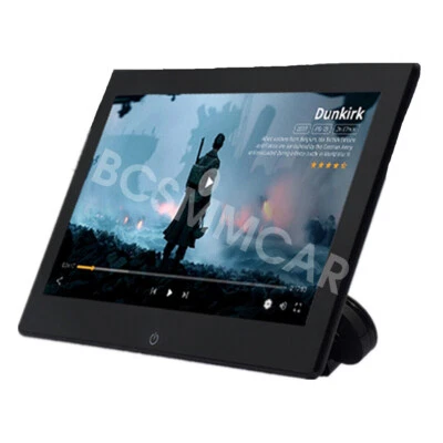 Reproductor de video estéreo para automóvil de 10,1 pulgadas pantalla táctil reposacabezas monitor GPS WIFI Bluetooth Foto 1 de 4