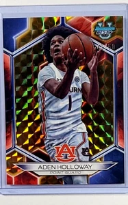 2023 2023-24 Bowman Best University rifrattore geometrico oro 7 Aden Holloway /50 - Foto 1 di 3