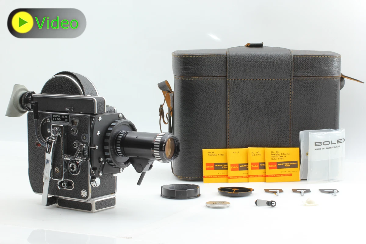 h*7様 16mmカメラ BOLEX H16Reflex ズームレンズ付 中古・ Bolex 16mm