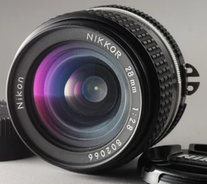 SIC Mint Nikon NIKKOR Ai-s Ais 28mm F/2.8 Wide Angle Lens From Japan #3605 - Picture 1 of 16