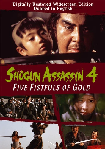 Shogun Assassin 4-Five Fistfuls of Gold (DVD, 1973) Foto 1 de 1