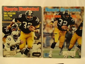 FRANCO HARRIS COVER LOT Sports Illustrated Magazine Jan 1976 Nov 1979 Steelers - Imagen 1 de 1
