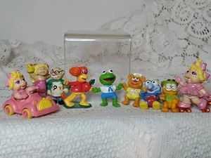 Muppet Babies Miss Piggy Gonzo Fozzie Kermit Garfield Cabbage Patch Figures Lot - Picture 1 of 8