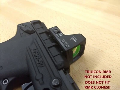 TANNER MACHINED PRODUCTS TRIJICON RMR REFLEX SIGHT MOUNT FOR KEL-TEC PMR-30, POST MOUNT, MADE IN USA