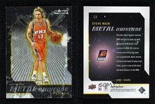 2008-09 Skybox Metal Universe Steve Nash #13 HOF