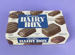 Caja de lácteos Rowntree's original vintage publicidad caja de chocolate australiana - Imagen 1 de 6
