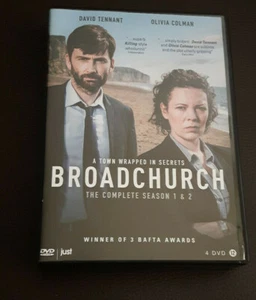 BROADCHURCH SERIES 1 & 2 (DVD) (REGION 2 DUTCH IMPORT) - Picture 1 of 4